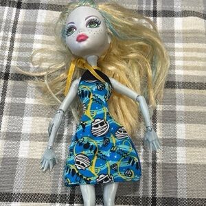 Monster High Mad Science Classroom Lagoona Blue Doll  Mattel